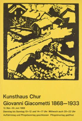Kunsthaus Chur - Giovanni Giacometti - 1868-1933