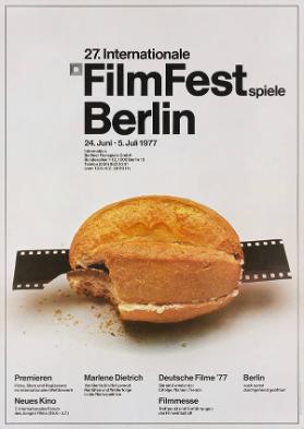 27. Internationale Filmfestspiele Berlin - 24. Juni-5. Juli 1977