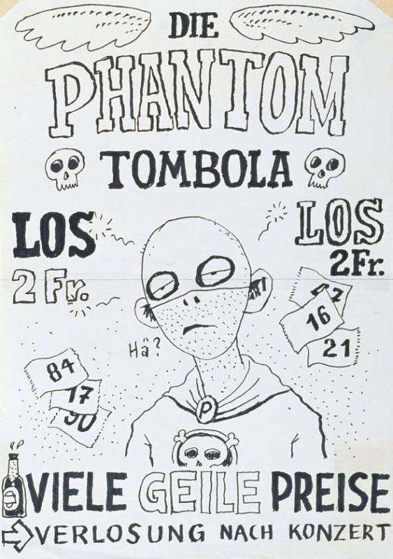 Die Phantom Tombola - Los 2 Fr. - Viele geile Preise - Verlosung nach Konzert