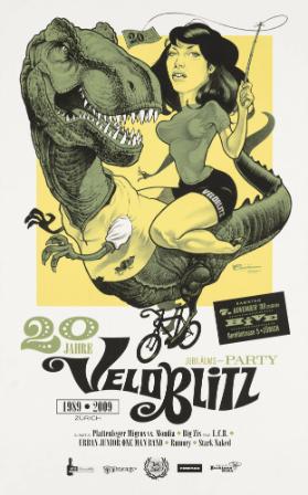 20 Jahre Veloblitz - 1989-2009 - Zürich - Jubiläums-Party - Hive