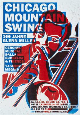 Chicago Mountain Swing - 100 Jahre Glenn Miller - Cerchel Musical dalla Surselva & Friends - Yasmine Meguid - Hotel Laudinella, St.Moritz