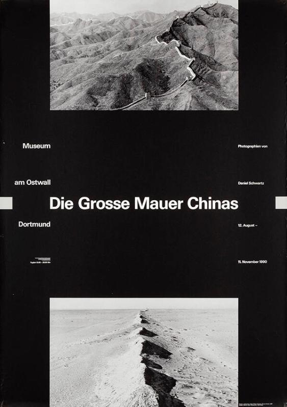 Die Grosse Mauer Chinas - Museum am Ostwall Dortmund - Photographien von Daniel Schwartz