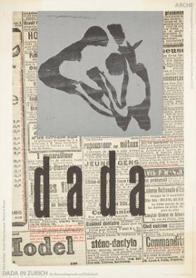 Dada in Zürich - Ein Nachschlagewerk und Bilderbuch - Arche - Herausgegeben in Zusammenarbeit mit dem Kunsthaus Zürich
