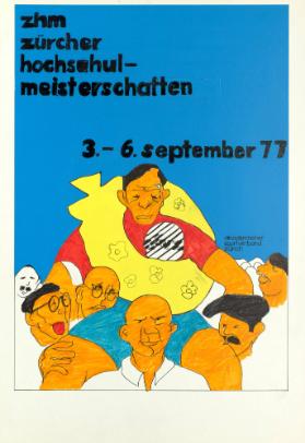 ZHM Zürcher Hochschulmeisterschaften, 3.-6. September 1977. Akademischer Sportverband Zürich