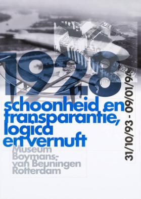 1928 - Schoonheid en transparantie, logica en vernunft - Museum Boijmans-van Beuningen Rotterdam