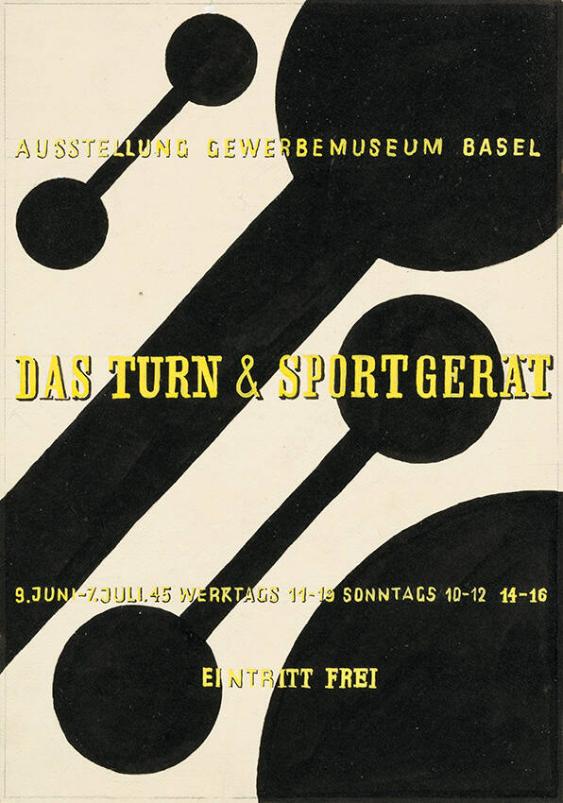 Ausstellung Gewerbemuseum Basel - Das Turn & Sportgerät