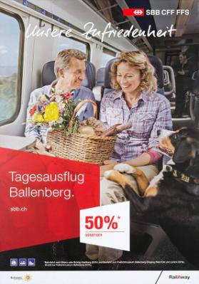 Tagesausflug Ballenberg. 50% günstiger - Unsere Zufriedenheit - SBB CFF FFS