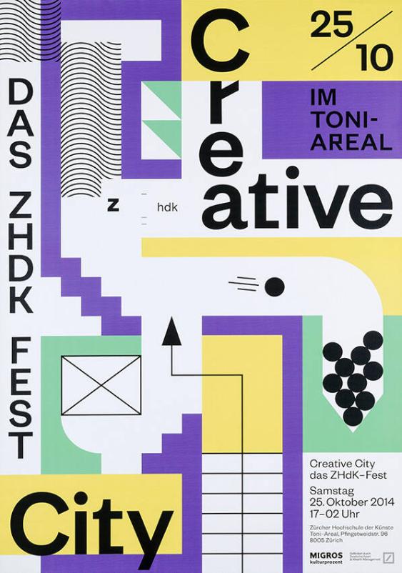Creative City - Das ZHdK Fest im Toni Areal - 25/10
