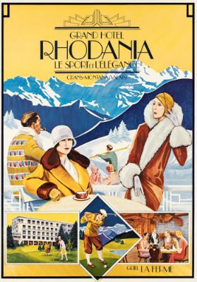 Grand Hotel Rhodania- Le sport et l'élégance - Crans-Montana (Valais)