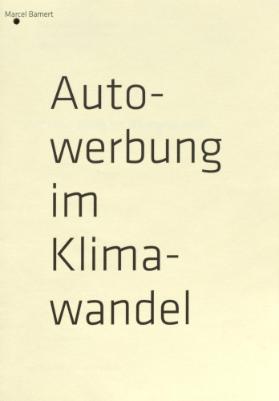 Autowerbung im Klimawandel