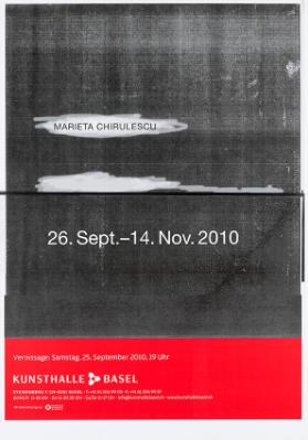 Marieta Chirulescu - Kunsthalle Basel