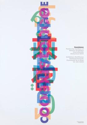 Coexistence - Posters by Members of Alliance Graphique Internationale - Switzerland 2015