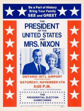 The President of the United States and Mrs. Nixon (...)