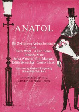 Anatol - Ein Zyklus von Arthur Schnitzler