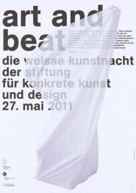 Art and beat - Die weisse Kunstnacht der Stiftung für Konkrete Kunst und Design - Museum für Konkrete Kunst Ingolstadt