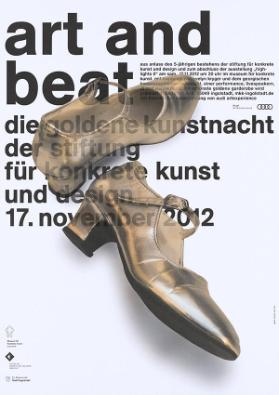 Art and beat - Die goldene Kunstnacht der Stiftung für Konkrete Kunst und Design - Museum für Konkrete Kunst Ingolstadt
