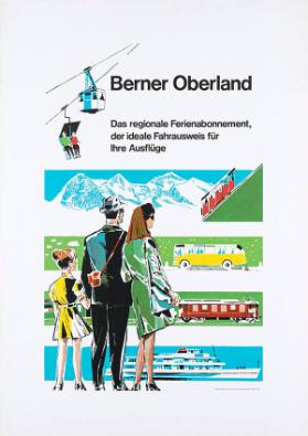 Berner Oberland - Das regionale Ferienabonnement, der ideale Fahrausweis für ihre Ausflüge