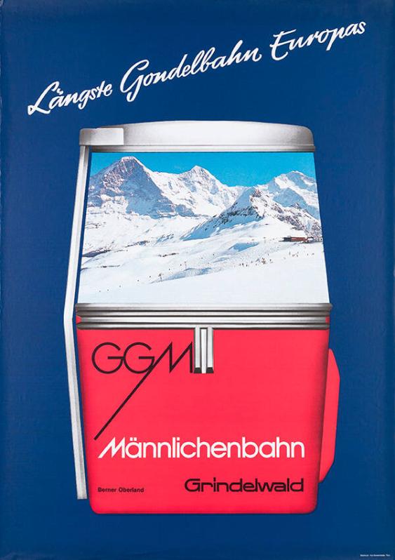 GGM Männlichenbahn Grindelwald - Längste Gondelbahn Europas