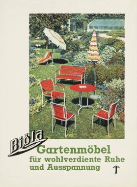 Bigla - Gartenmöbel für wohlverdiente Ruhe und Ausspannung