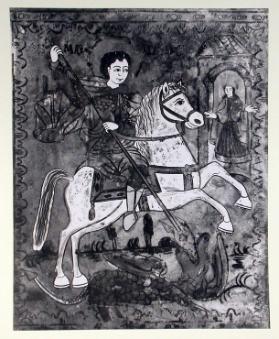 Glasbild aus der rumänischen Ausstellung 1943