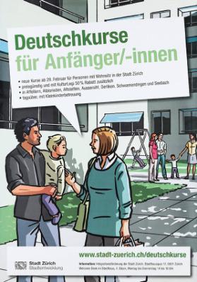 Deutschkurse für Anfänger/-innen - Stadt Zürich Stadtentwicklung