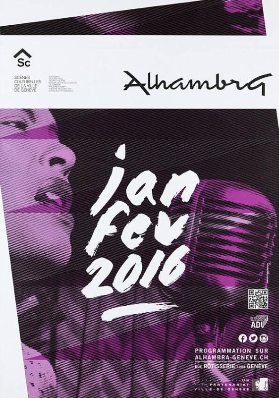 Alhambra - jan fev 2016 - Scènes culturelles de la ville de Genève