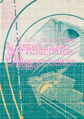 Ausstellungen der Abschluss- und Diplomarbeiten 1994