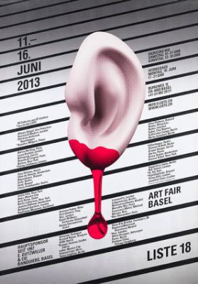 Art Fair Basel - Liste 18 - 11-16. Juni 2013