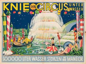 Knie - Der Circus unter Wasser - 500000 Liter Wasser stürzen in die Manège