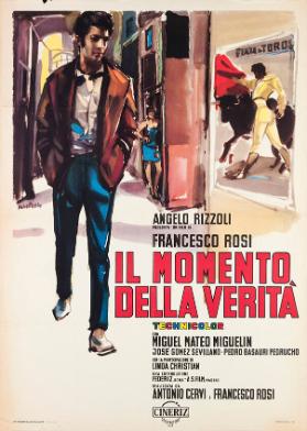 Angelo Rizzoli presenta un film di Francesco Rosi - Il momento della verità