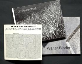 Sammlung Walter Binder / Lili Binder-Wipf - Nachlass