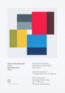 Anton Stankowski - Karl Duschek - Bilder - Alpirsbacher Galerie