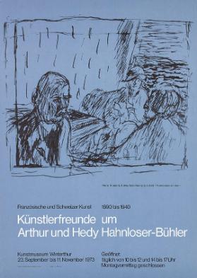 Französische und Schweizer Kunst 1890-1940 - Künstlerfreunde um Arthur und Hedy Hahnloser-Bühler - Kunstmuseum Winterthur