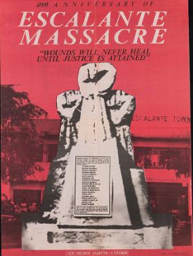 2nd Anniversary of Escalante Massacre - "Wounds will never heal until justice is attained"