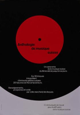 Anthologie de musique suisse