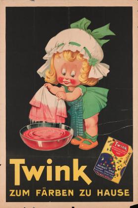 Twink - Zum Färben zu Hause - Hergestellt durch die Fabrikanten von Lux - Reinigt und färbt zugleich - Seifenfabrik Sunlight, Olten