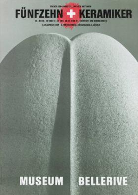 Faenza 1984 - Ausstellung der Nationen - Fünfzehn Keramiker - Museum Bellerive Zürich