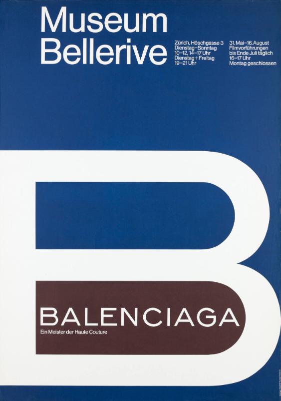 Balenciaga - Ein Meister der Haute Couture - Museum Bellerive