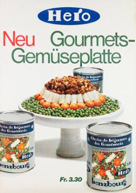 Neu - Hero Gourmets-Gemüseplatte - Fr 3.30