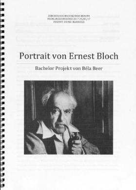 Portrait von Ernest Bloch