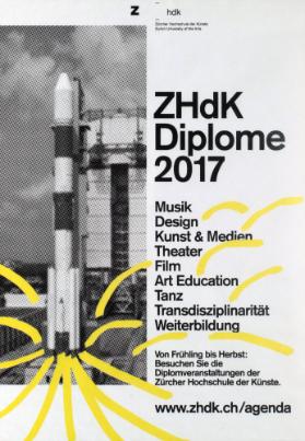 ZHdK Diplome 2017: Plakat.