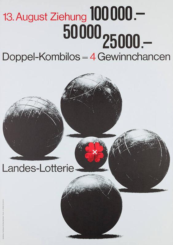 13. August Ziehung - Landes-Lotterie