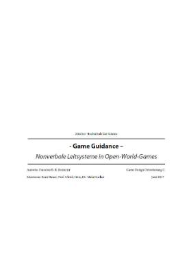 Game Guidance