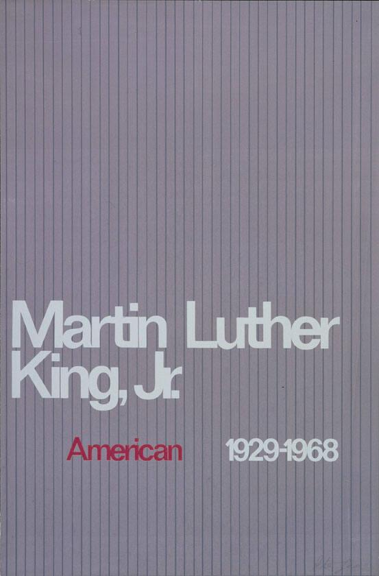 Martin Luther King, Jr. - American 1929-1968