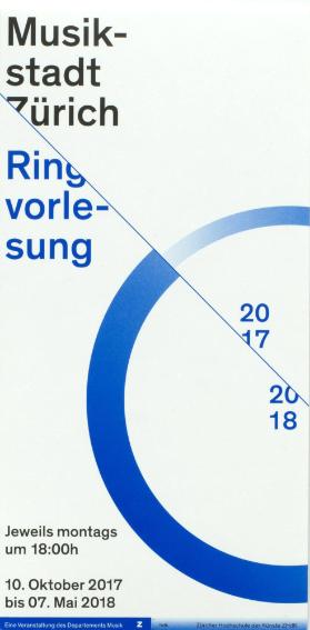 Ringvorlesung: Musikstadt Zürich