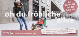Oh du fröhliche Allee - Europaallee - Das Tor zur Welt im Herzen von Zürich.