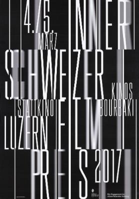 Innerschweizer Filmpreis 2017 - Stattkino Luzern - Kinos Bourbaki
