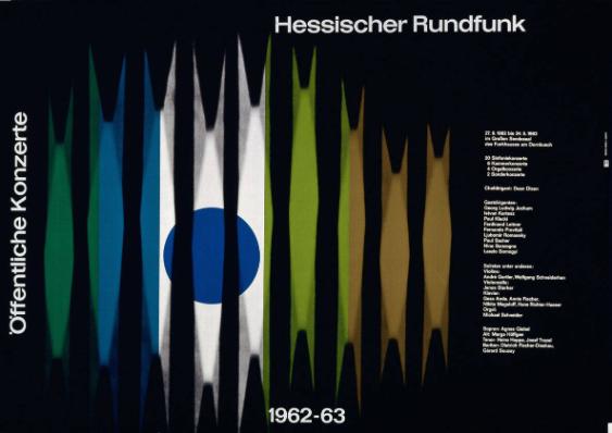 Hessischer Rundfunk - Oeffentliche Konzerte - 1962-63