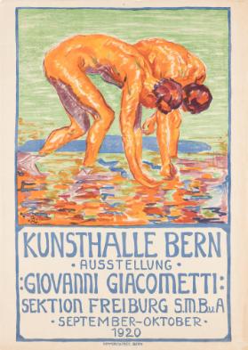 Giovanni Giacometti - Sektion Freiburg - Kunshalle Bern - Ausstellung