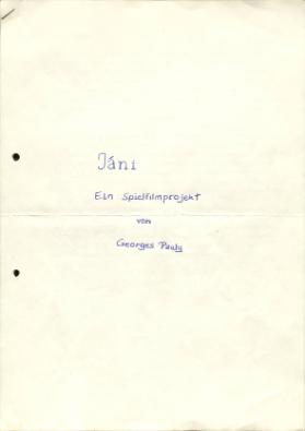 Jàni - Ein Spielfilmprojekt